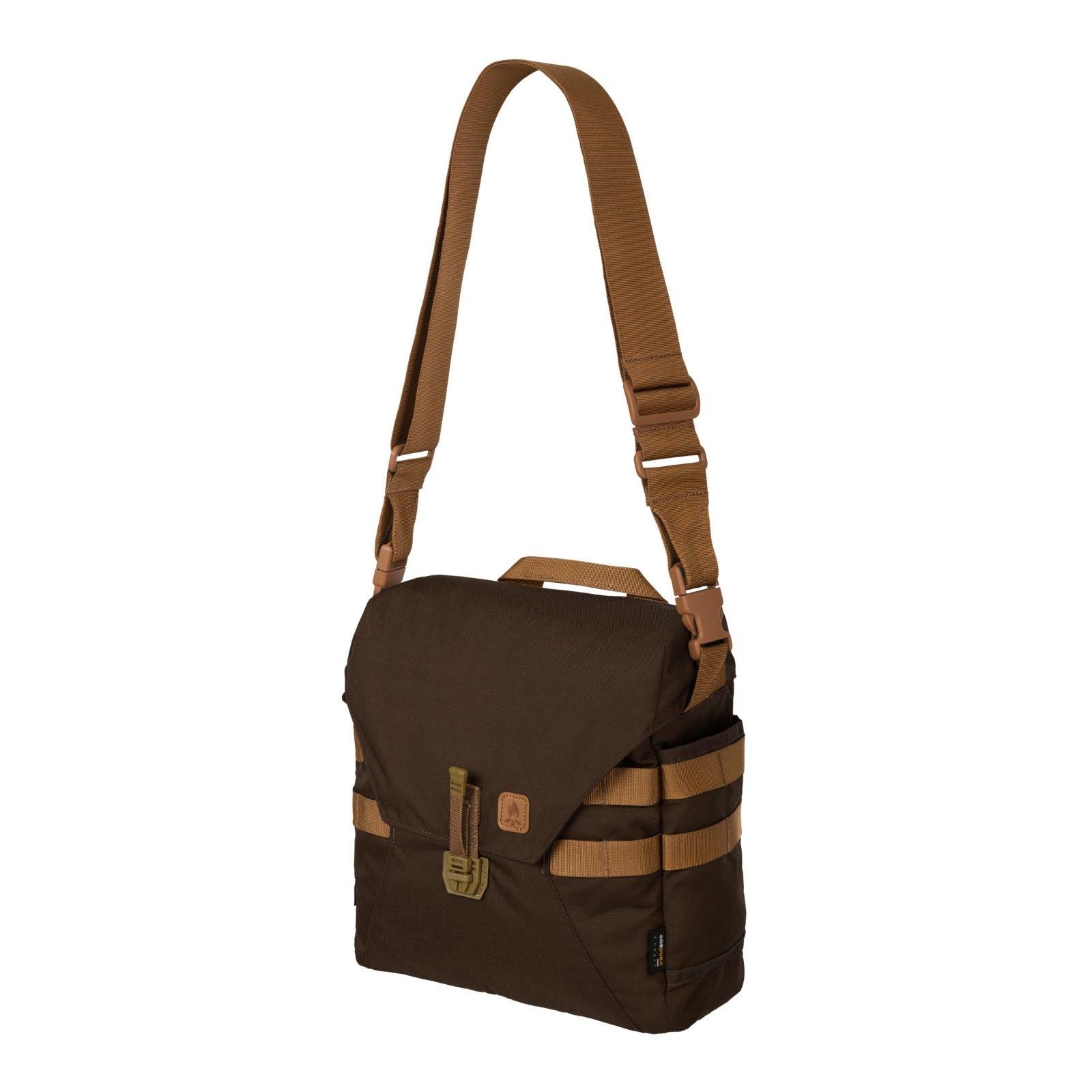 Bushcraft Haversack Umhängetasche - Erdbraun / Lehm