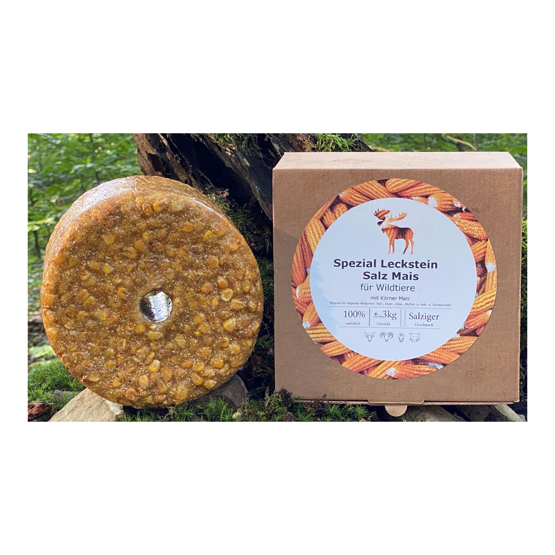 Spezial Leckstein Salz Mais