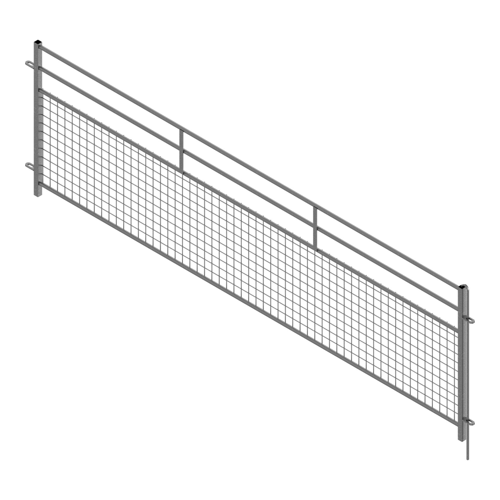 Horde halbvergittert inkl. Verbindungsstange