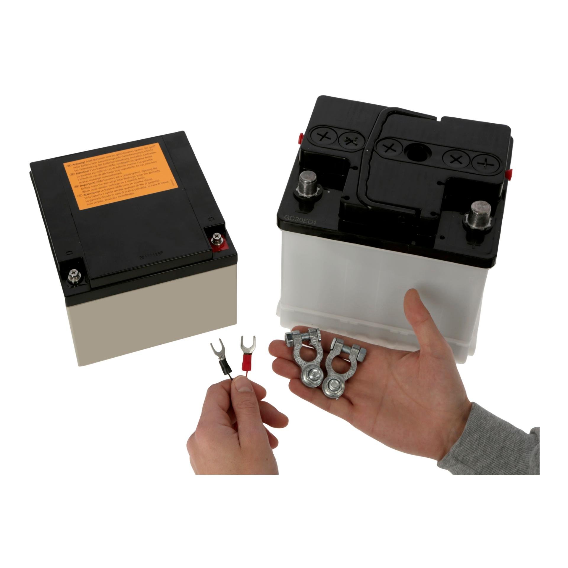 Anschlusskabel für Auto-/Weidezaunbatterie