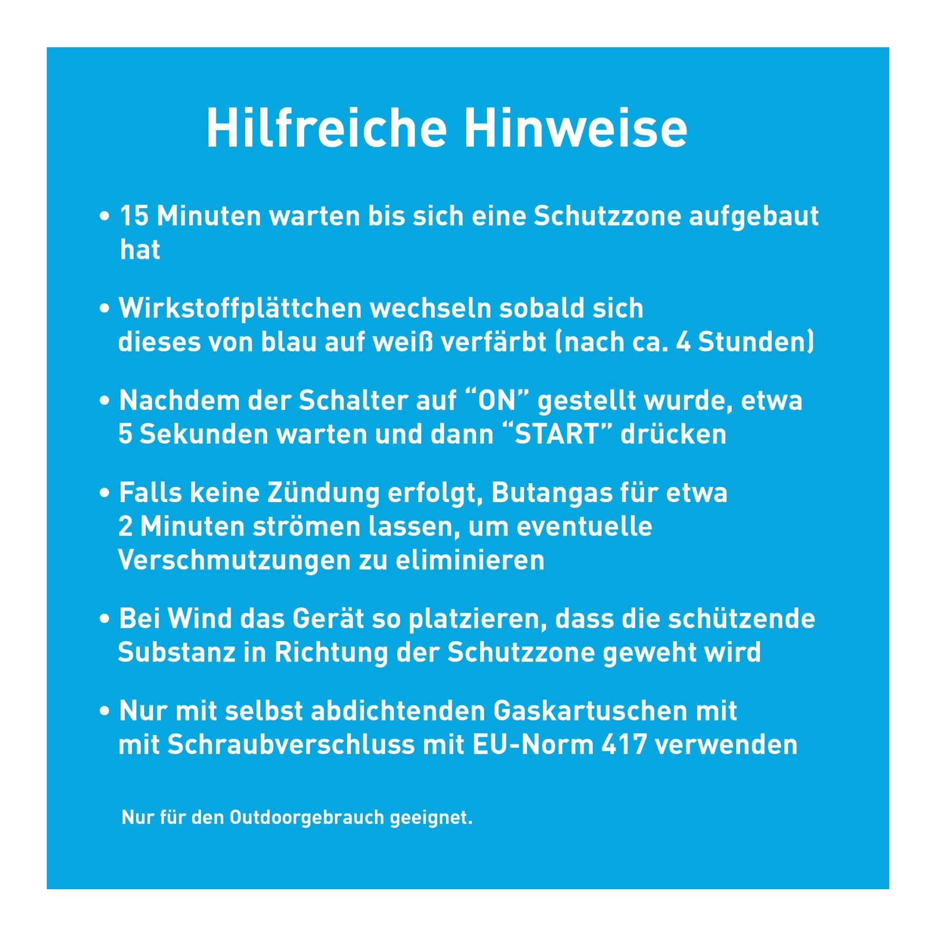 Mückenschutzgerät Camping Backpacker MR-BP