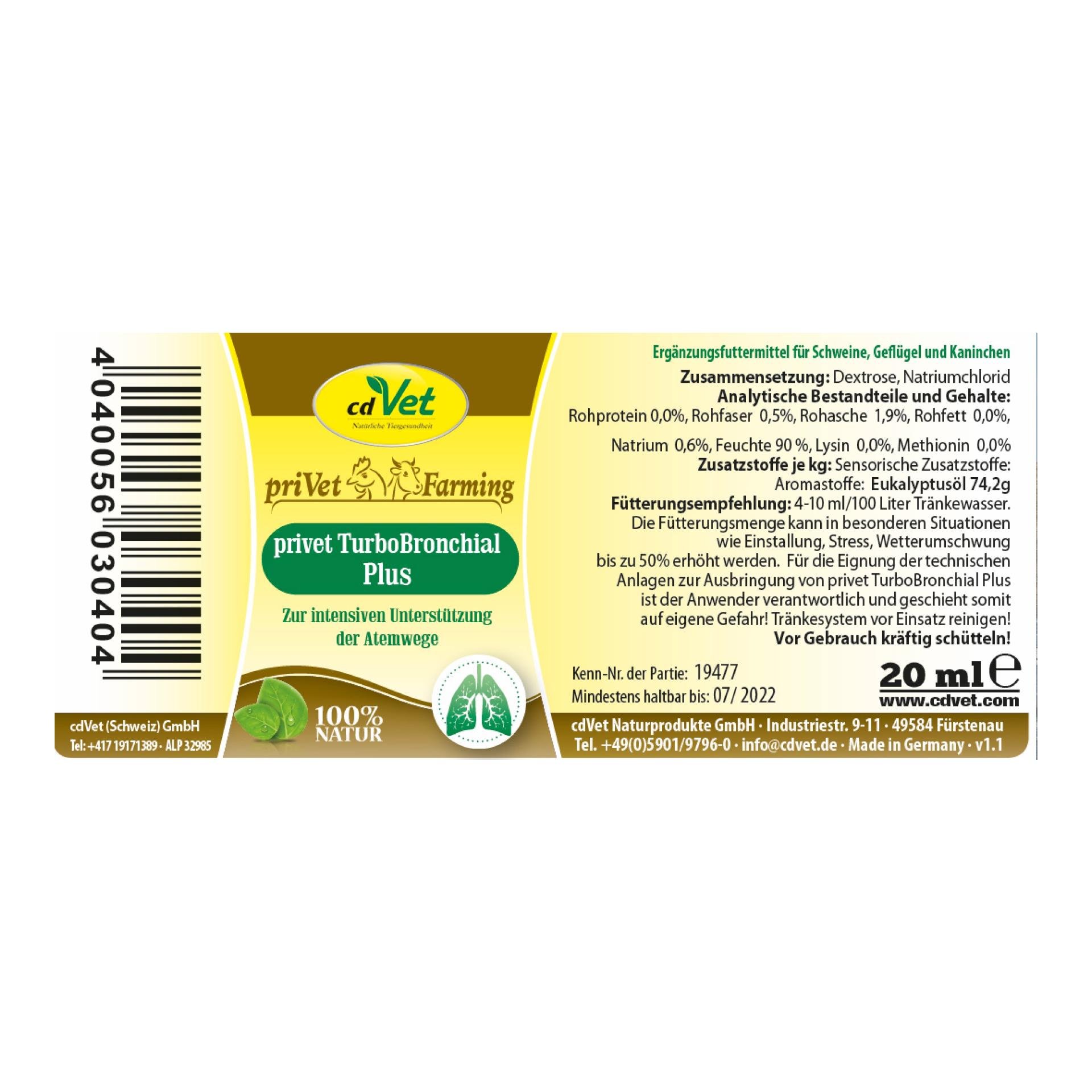 priVet TurboBronchial Plus