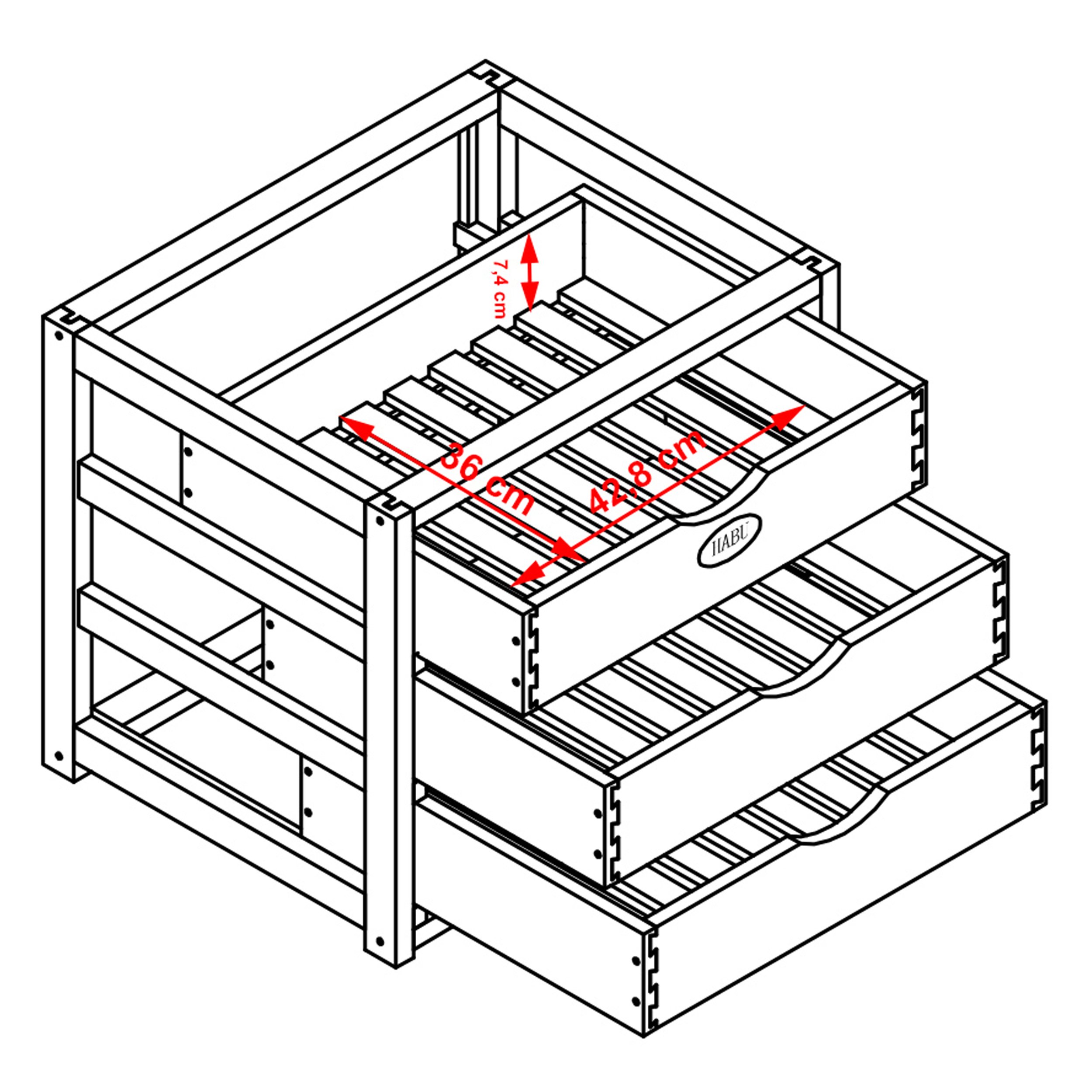 Obst- und Gemüsehorde