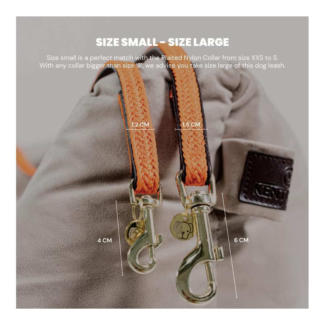 Hundeleine Nylon geflochten 