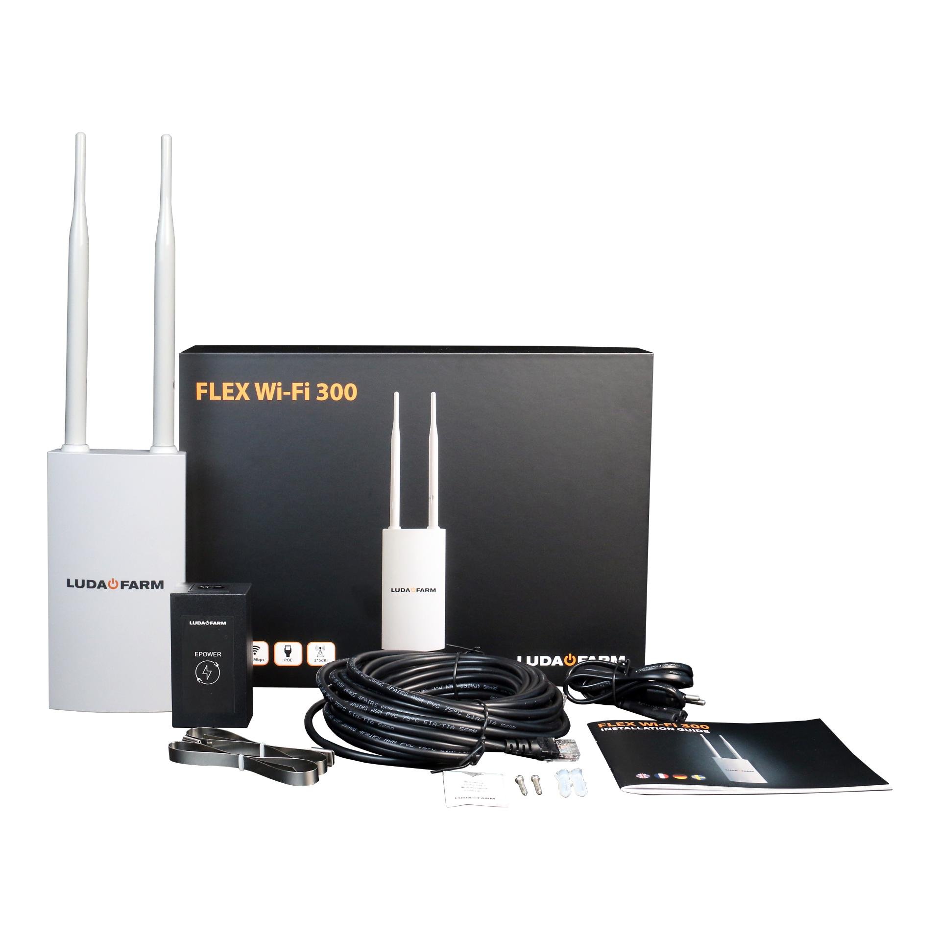 Kit complet FarmCam Flex avec Wi-Fi 300
