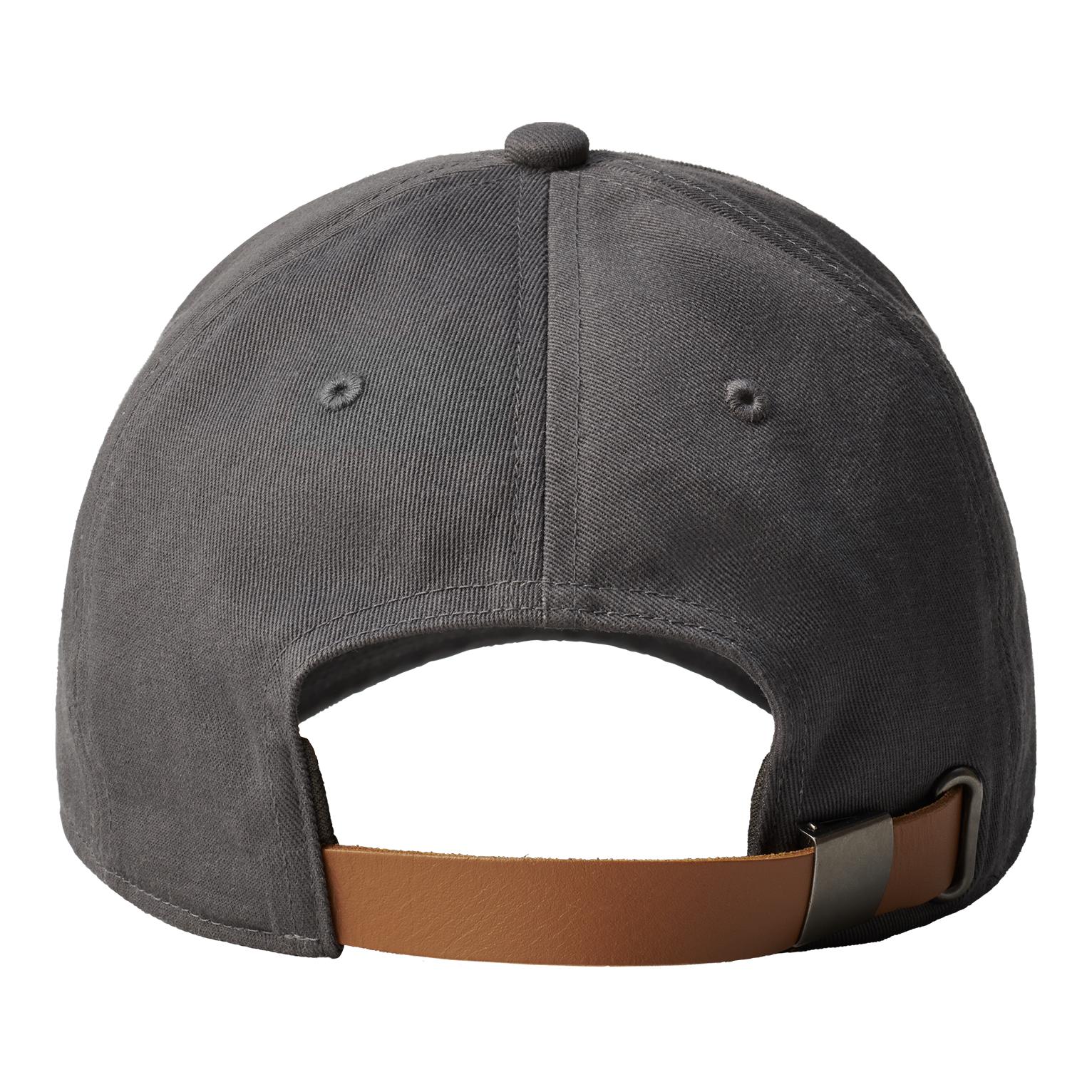 Leather Logo Badge 6 Panel Soft Crown - Cap