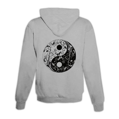 Hoodie mit Zipper Yin Yang Unisex