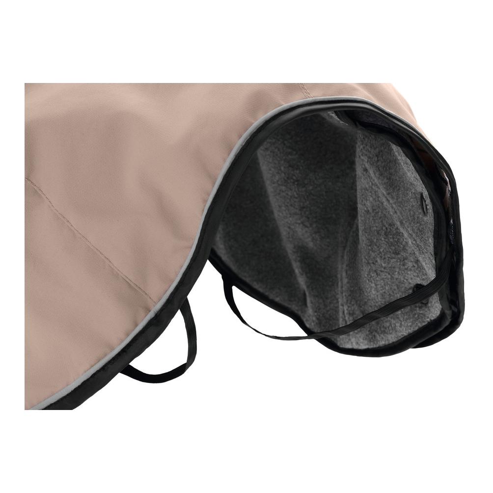 Hundemantel Uppsala herausnehmbares Fleece- taupe