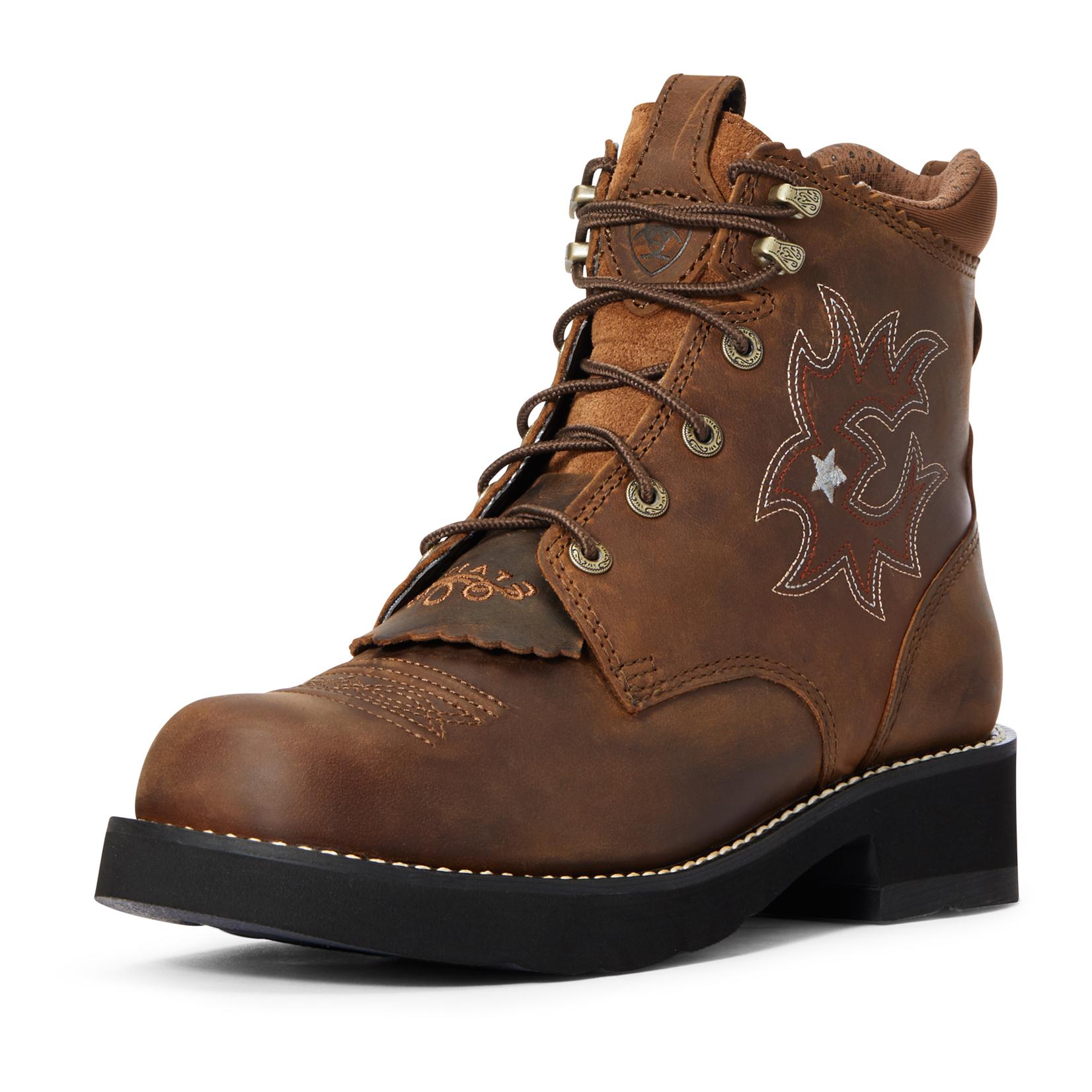 Image of Ariat Westernschuh Women's Probaby Lacer - Driftwood Brown bei Hauptner.ch