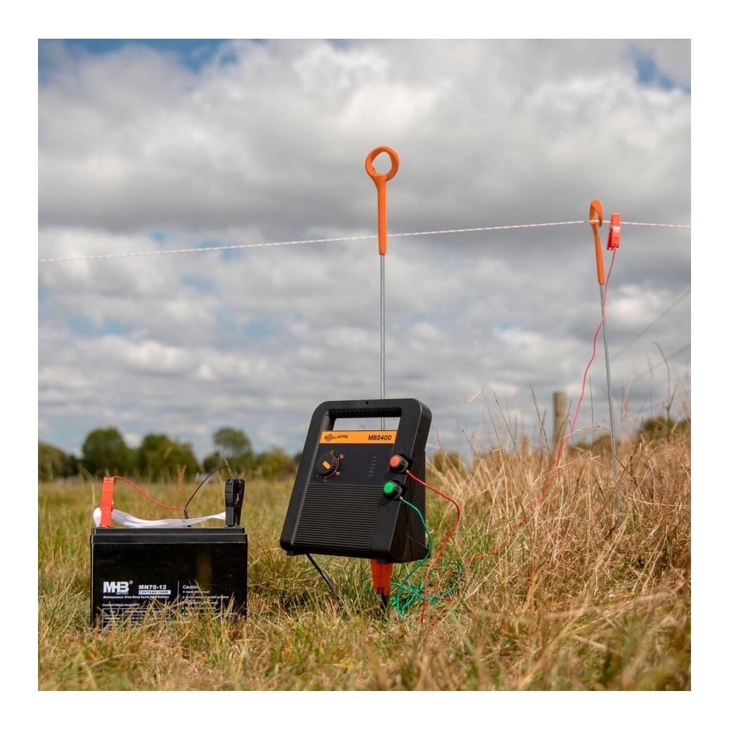 MBS400 Weidezaungerät inkl. Digital Voltmeter