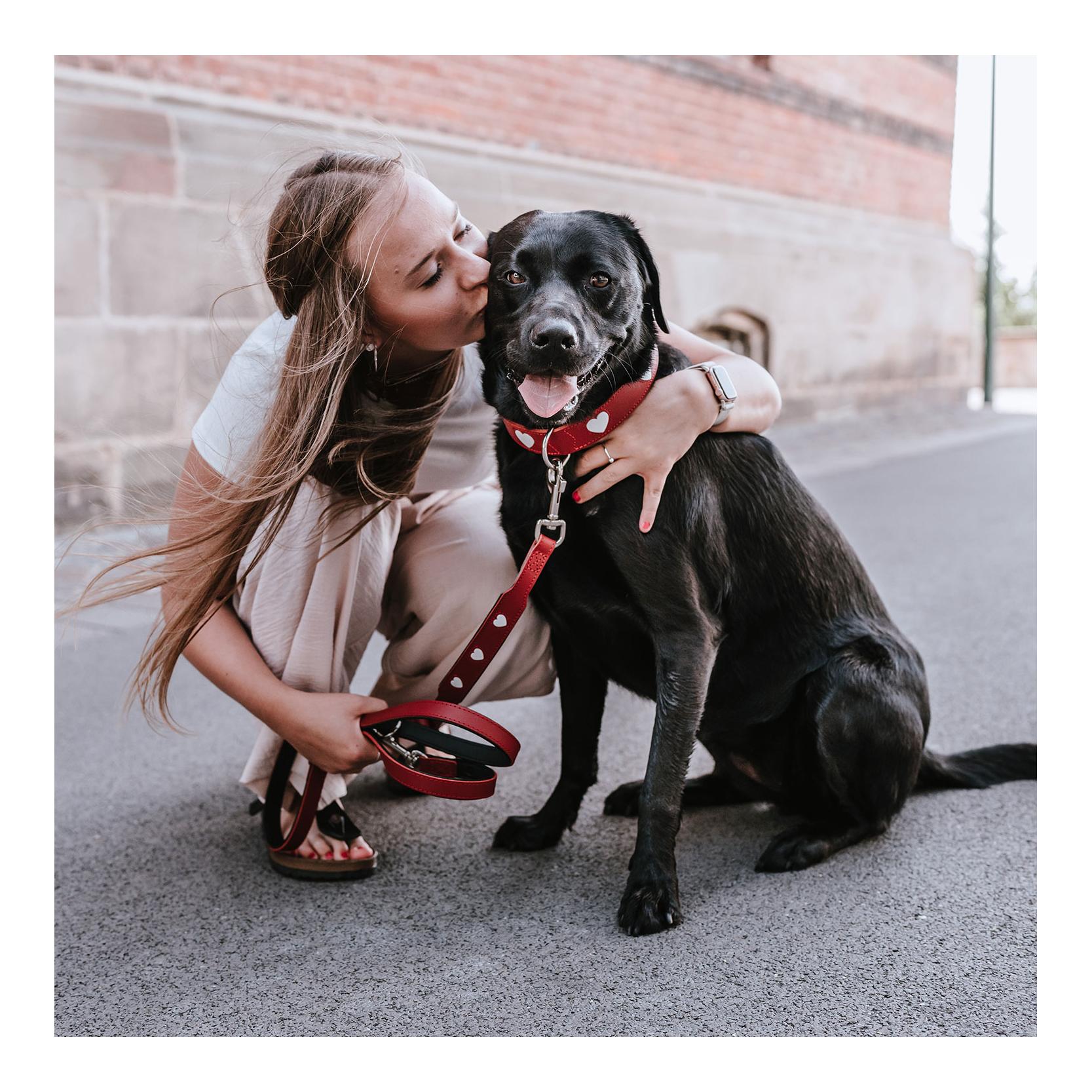 Hunter Verstellbare Führleine Love