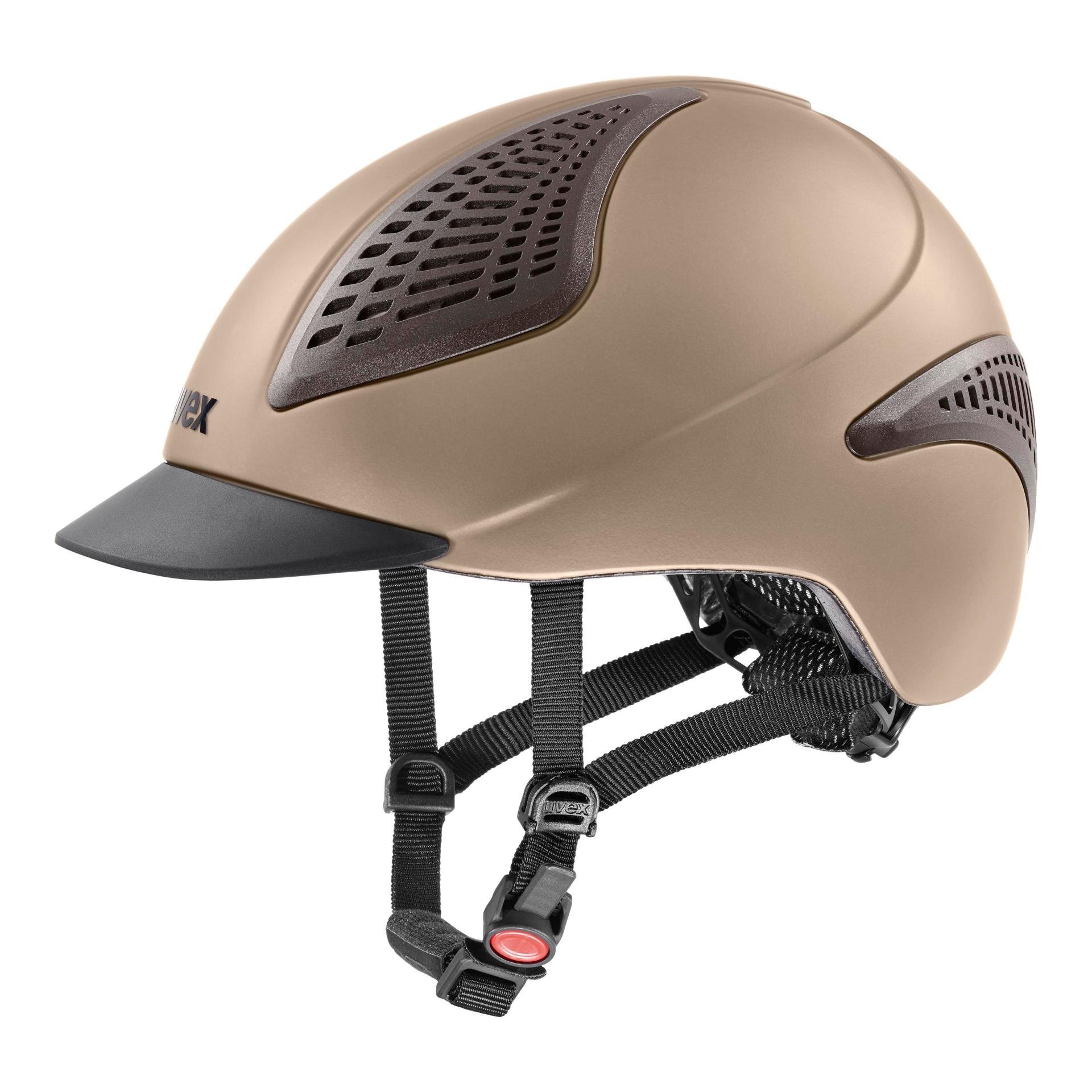 Image of Uvex Reithelm Exxential II - sand mat bei Hauptner.ch