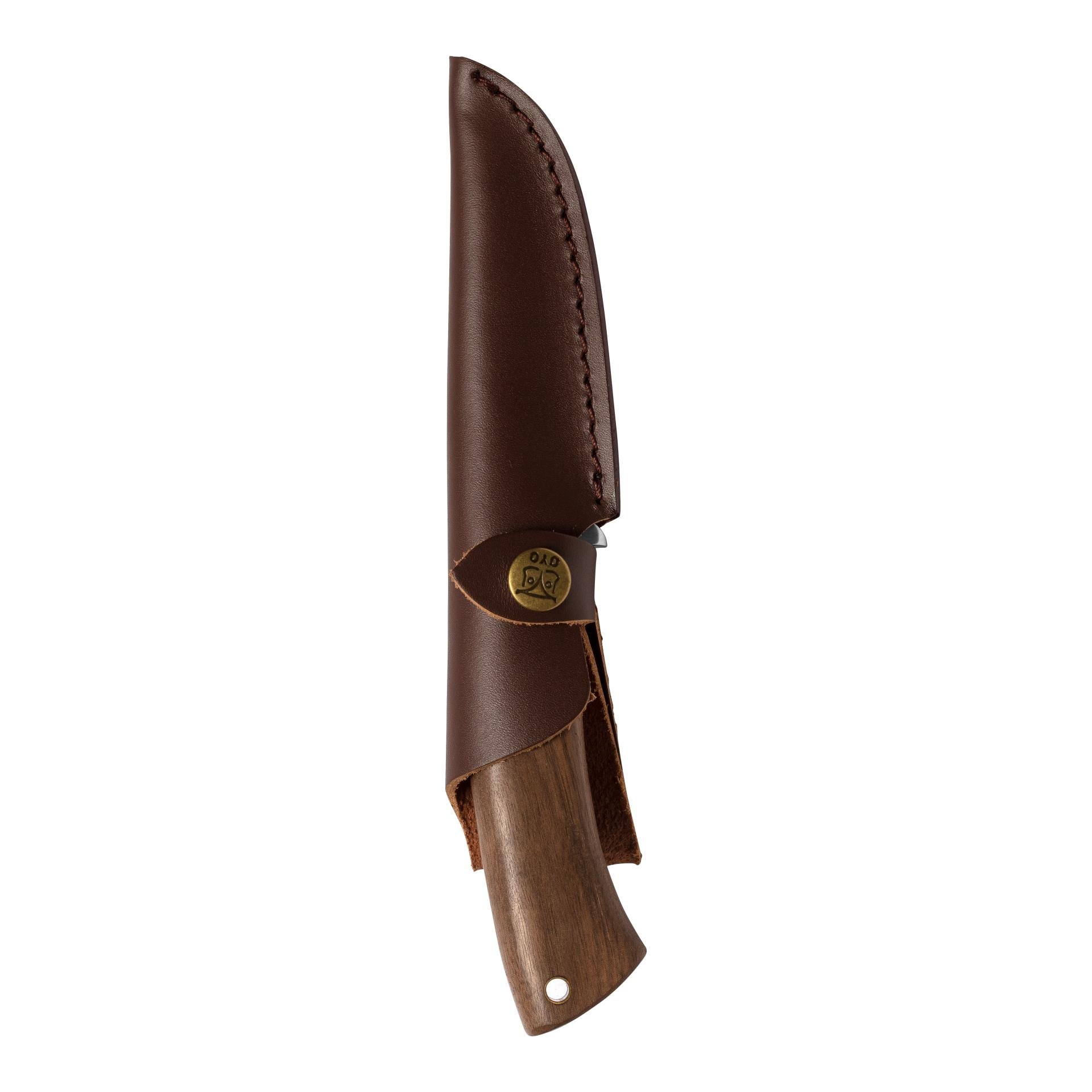 Øyo DOVRE - Jagd/Outdoormesser mit Lederscheide