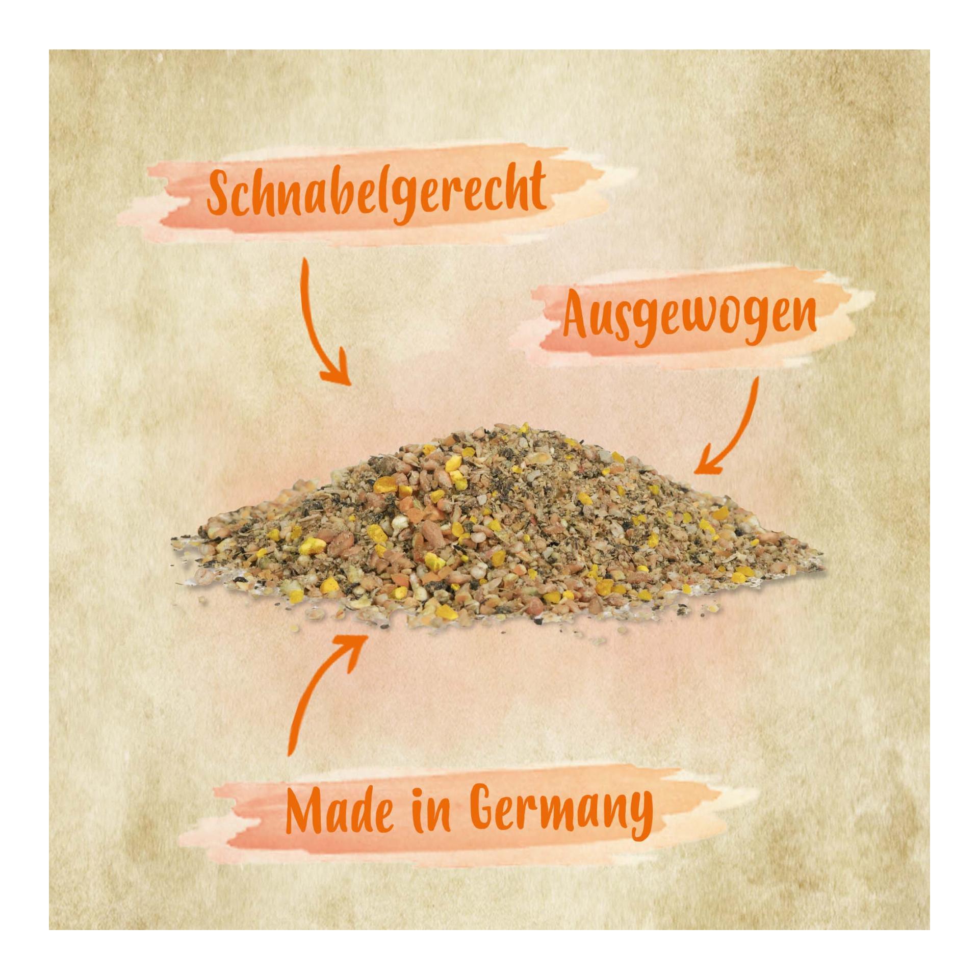 Power Legemehl für Hühner - Hühnerfutter für optimale Legeleistung & Eibildung 