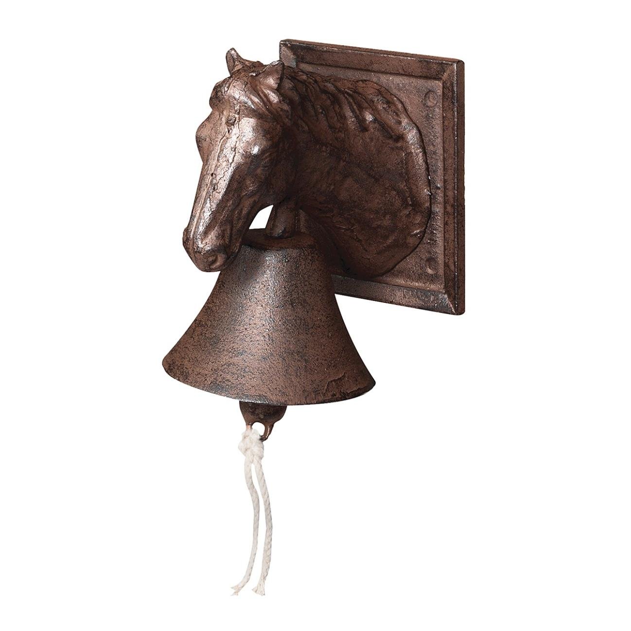 Image of Esschert Türglocke Pferdekopf - Braun - bei Hauptner.ch