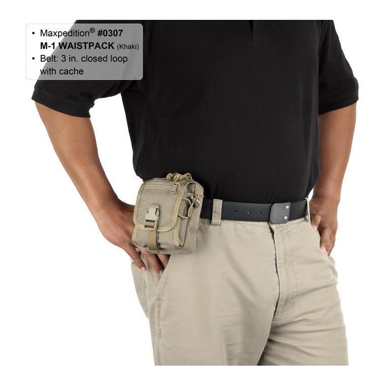 Sac banane M-1 – noir