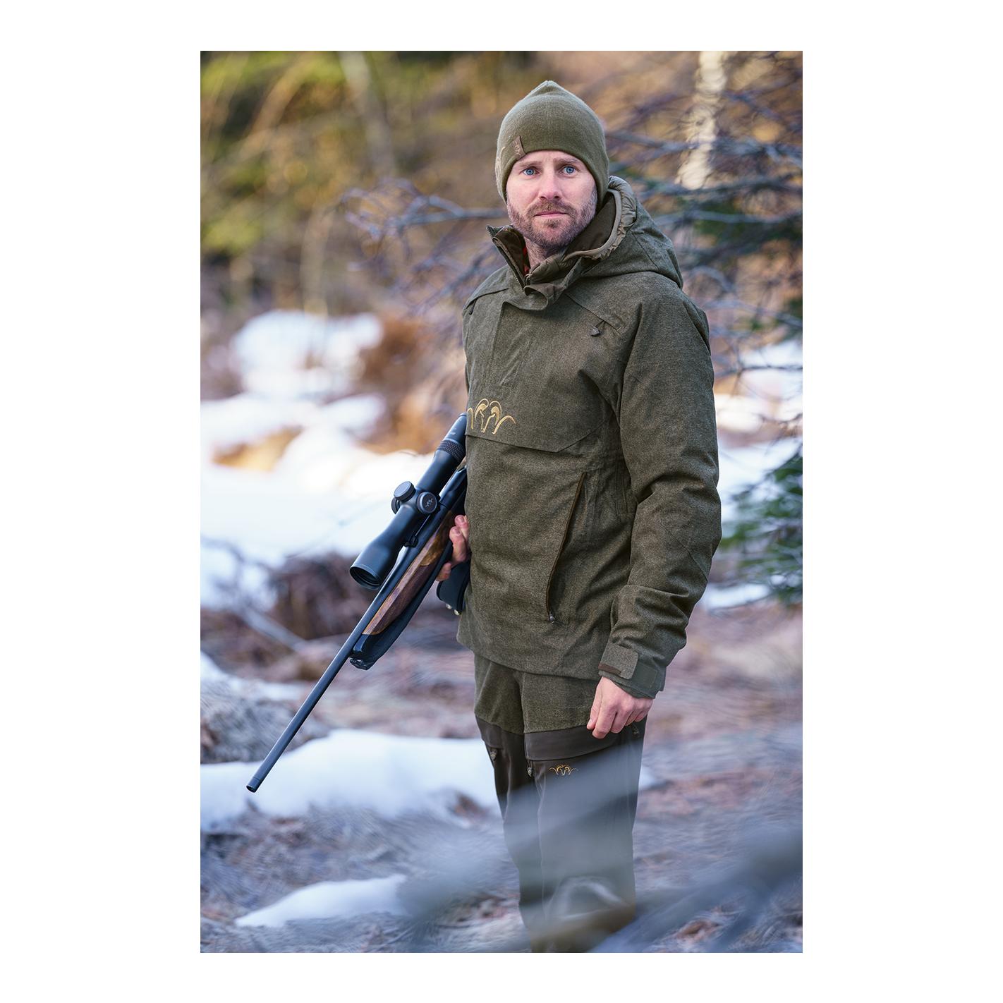 Ake Vintage Hose - Olive Mélange/Schwarz