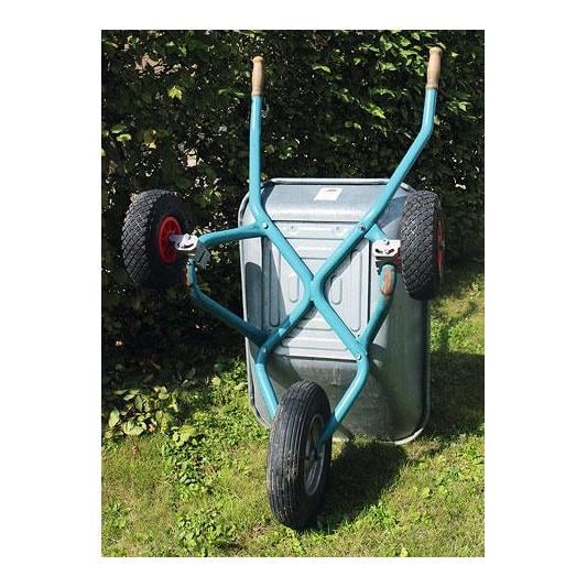 Stützräder für Schubkarre