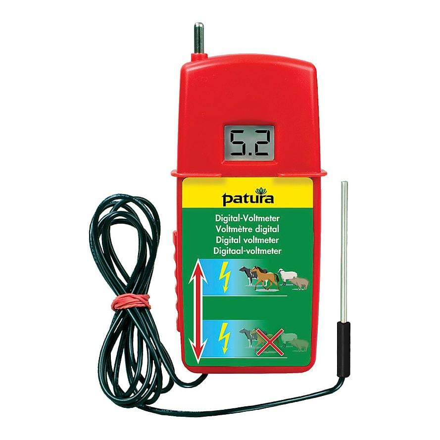 Image of Patura Digital Voltmeter - Rot - bei Hauptner.ch