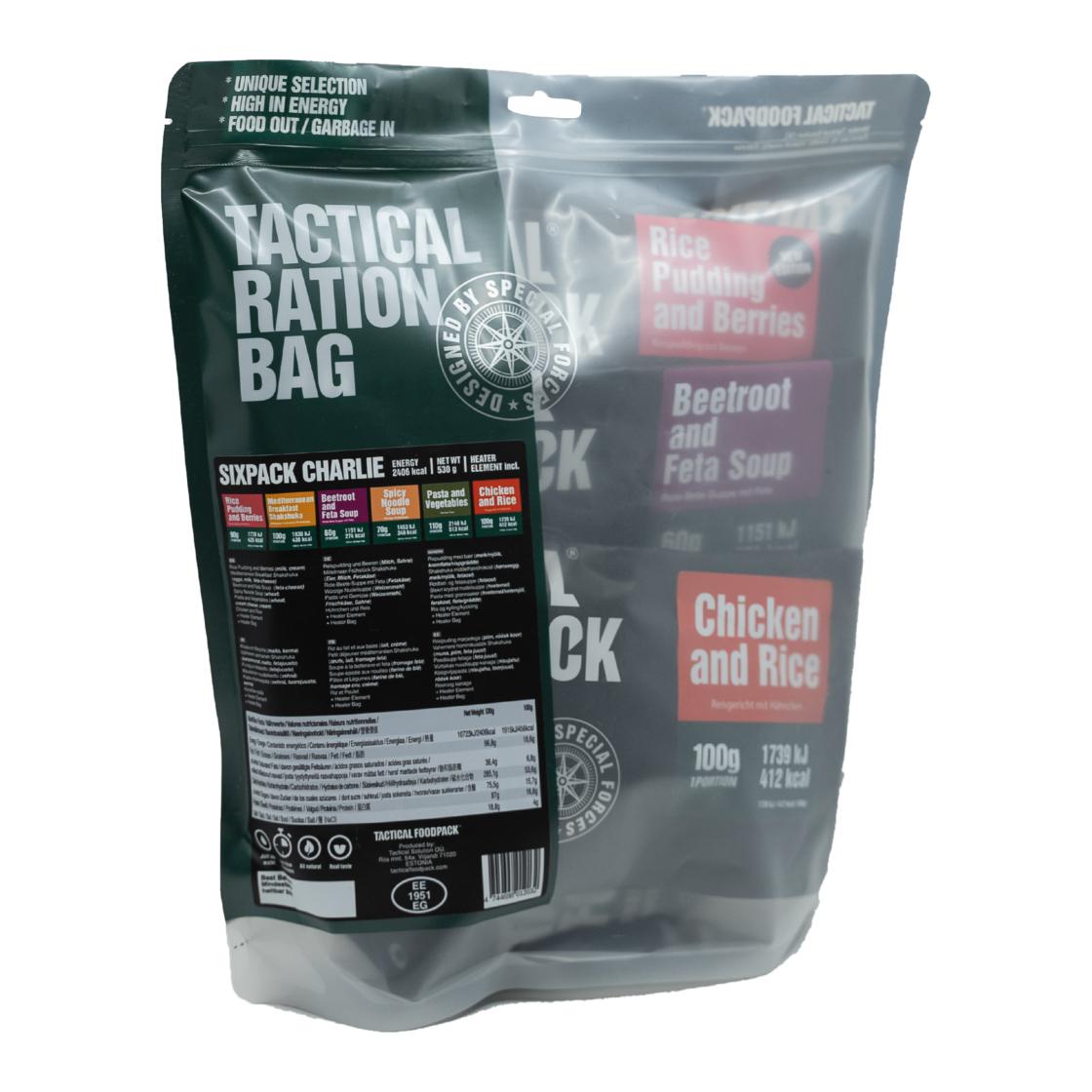 Image of Tactical Foodpack Sixpack Charlie - Schwarz - bei Hauptner.ch