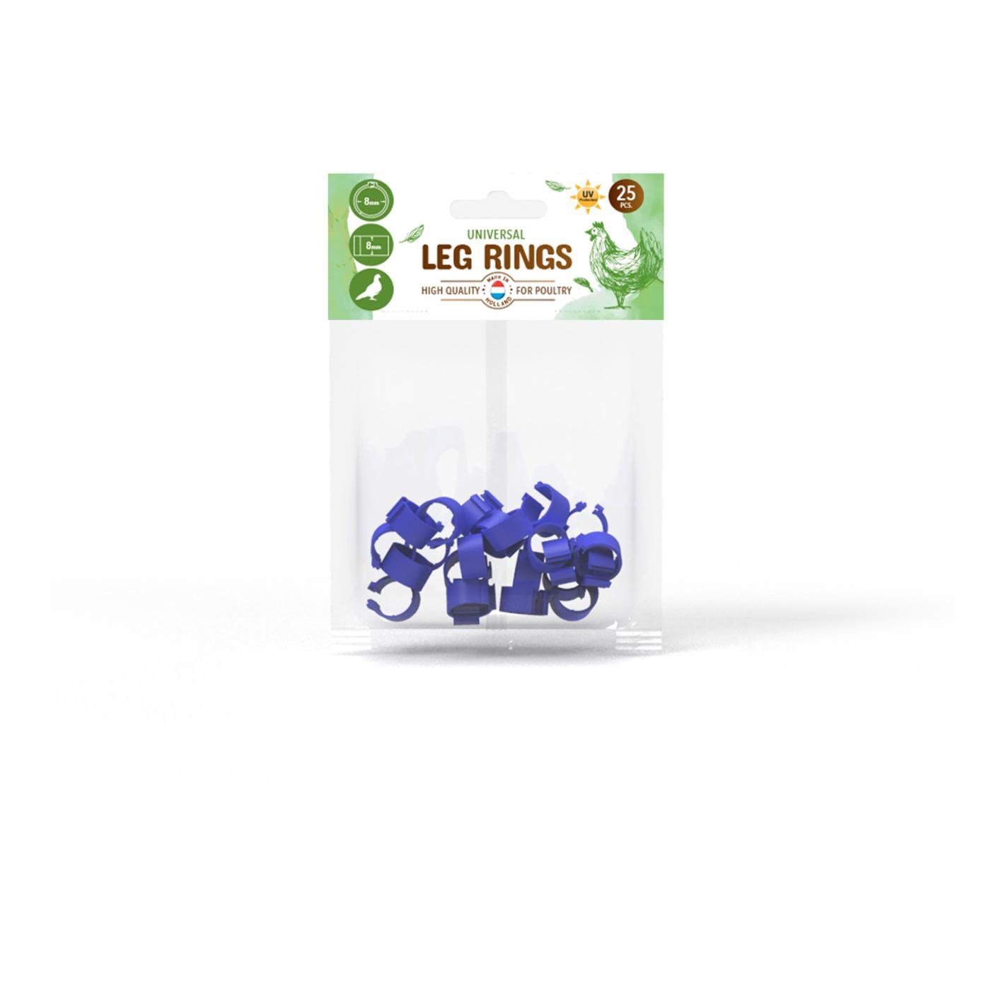 Hühnerfussringe 25 Stk.