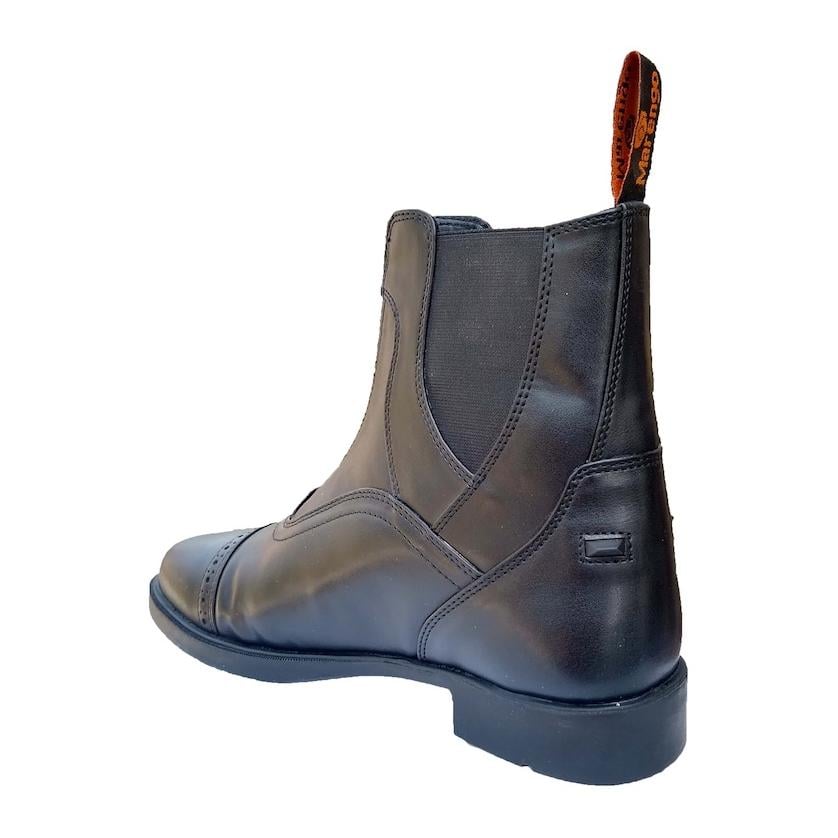 Reitstiefelette Frontzip Kunstleder