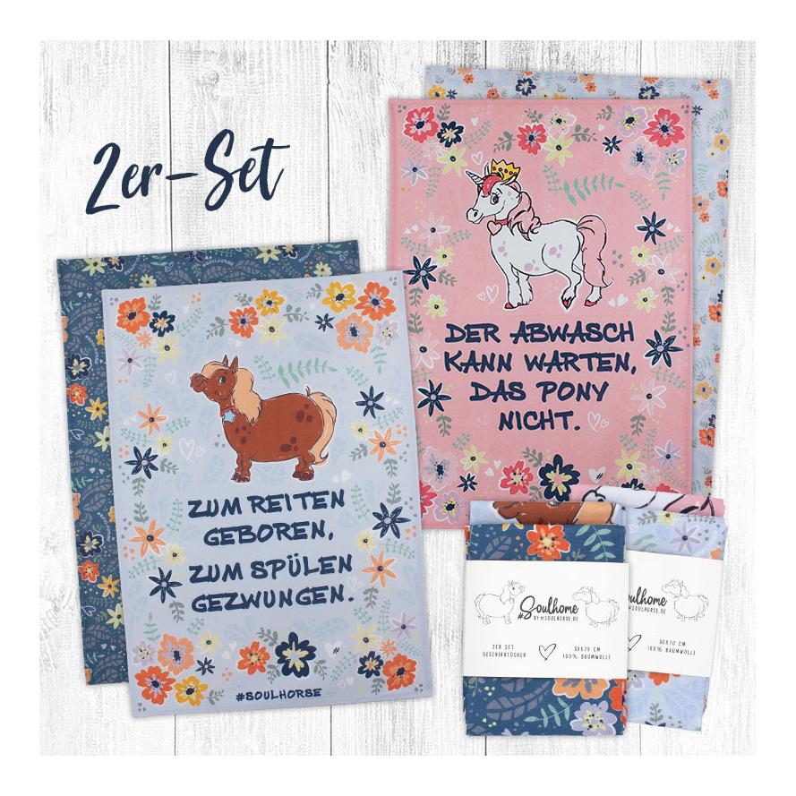 Handtuch 2er Set “Comic Flowers”