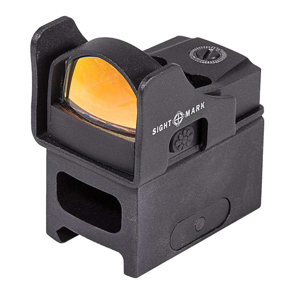 Image of sightmark Rotpunktvisier Mini Shot Pro Spec w/Riser Mount - Red - Schwarz - bei Hauptner.ch
