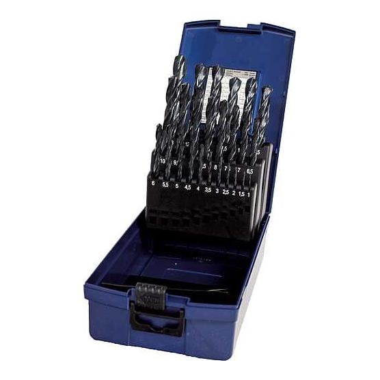 Spiralbohrer-Kassette / 25-tlg.
