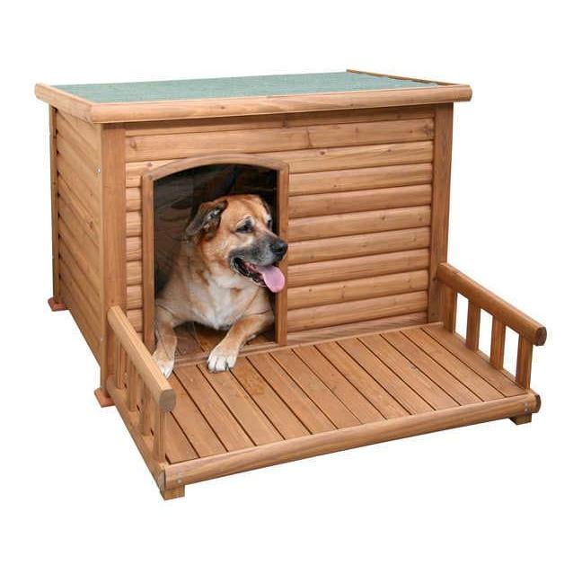 Hundehütte mit Terrasse