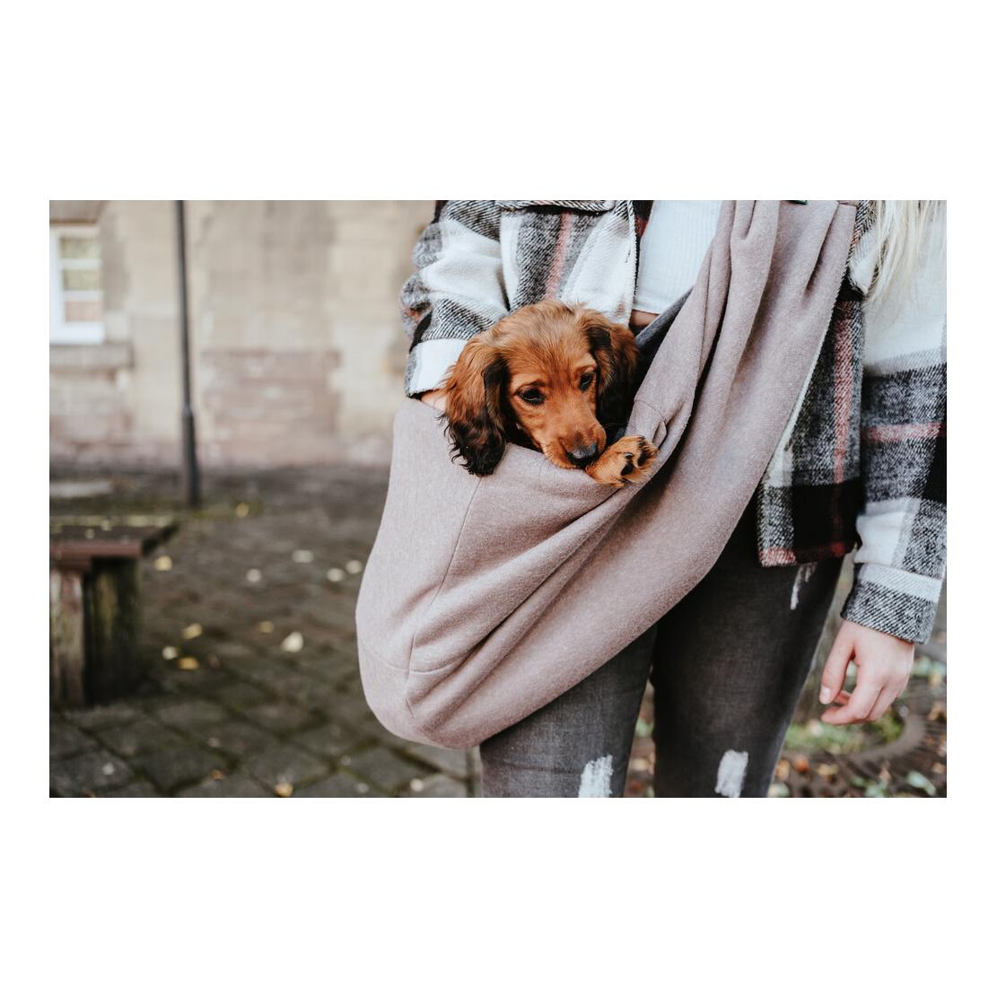 Tragebeutel Los Angeles bis 8kg - taupe