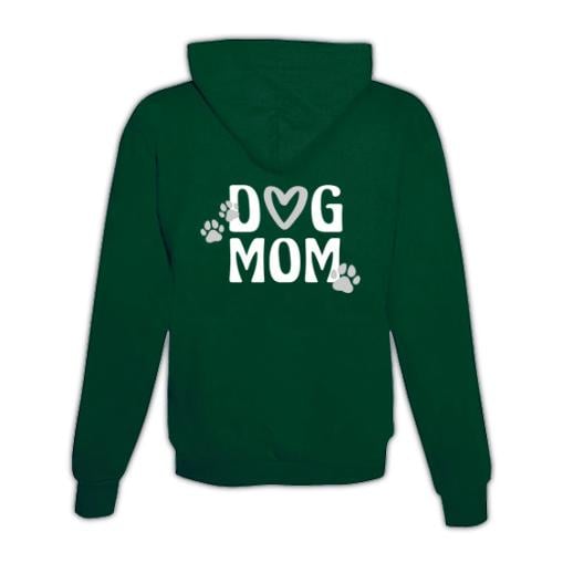 Image of Schwesternuhr Hoodie Dog Mom Unisex - Grün - bei Hauptner.ch
