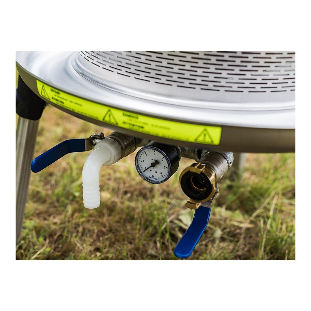 Hydropresse aus Edelstahl