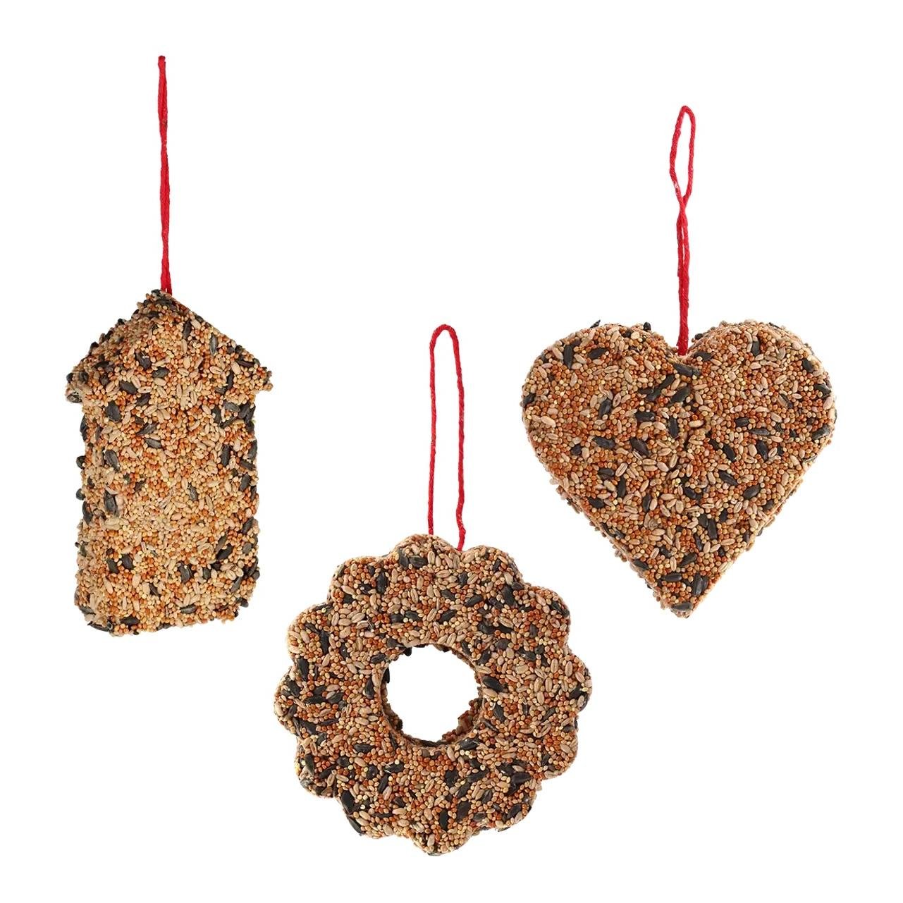 Vogelfutterplätz sortiert