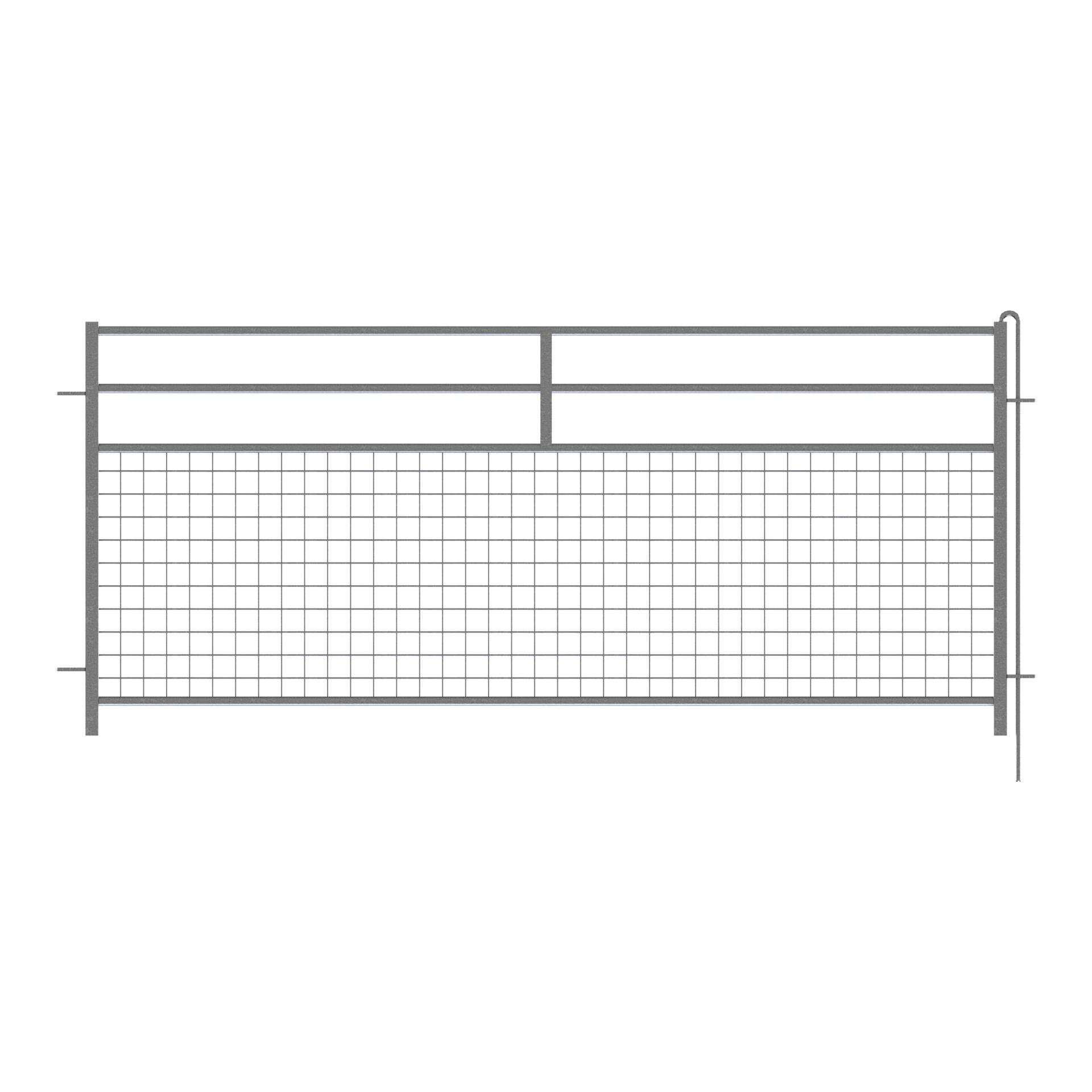 Horde halbvergittert inkl. Verbindungsstange