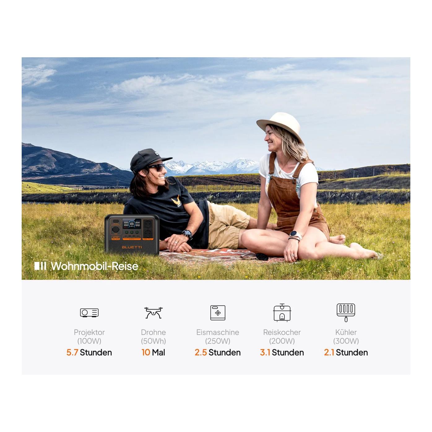 AC70P Power Station (1000W /864 Wh)