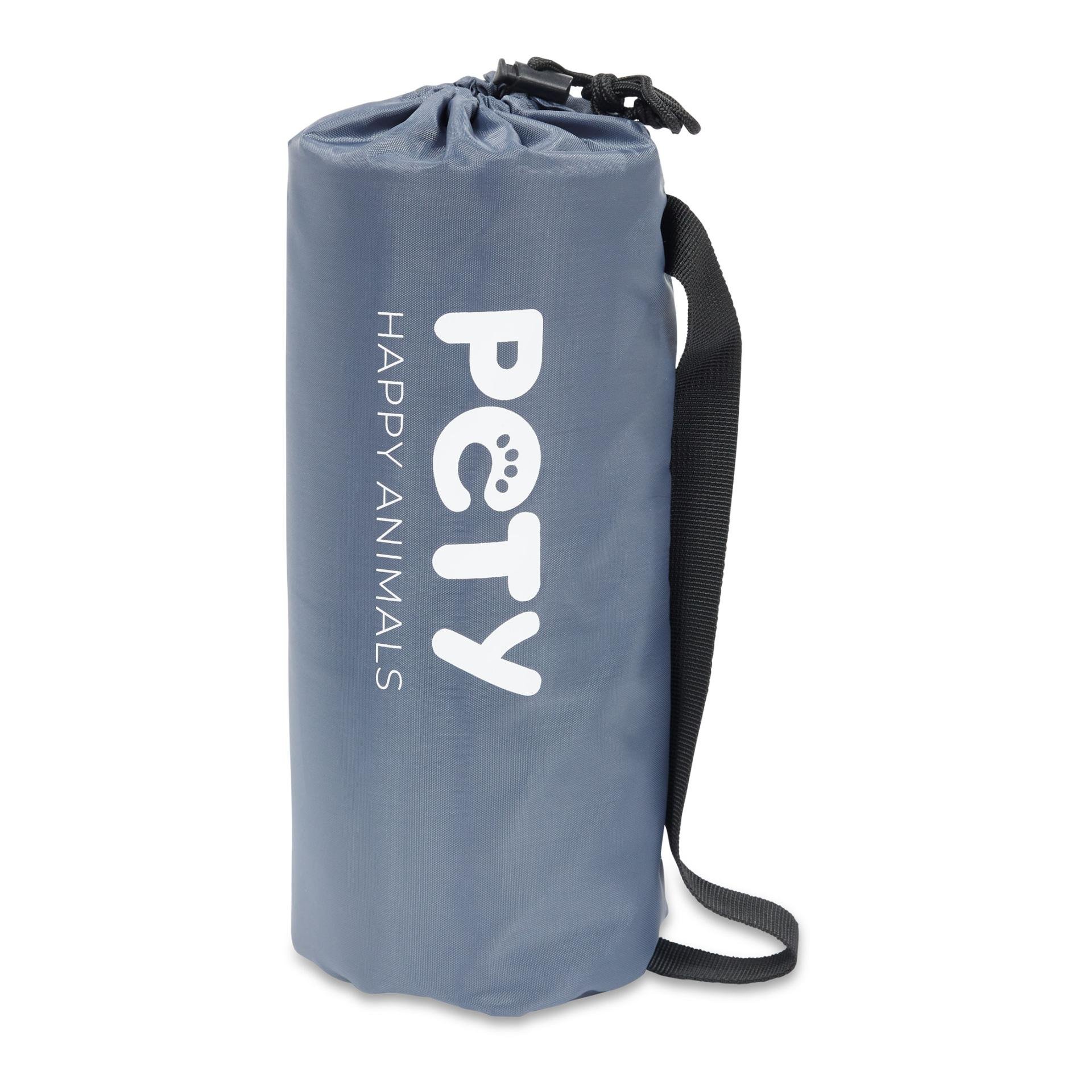 Laufstall Set klein mit Bodenmatte und Dach