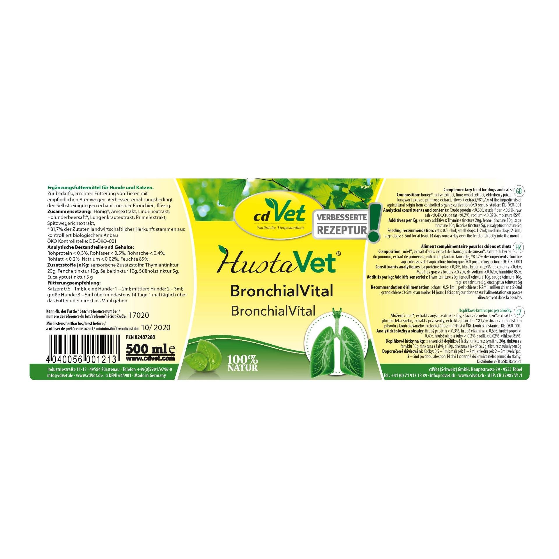 HustaVet BronchialVital 