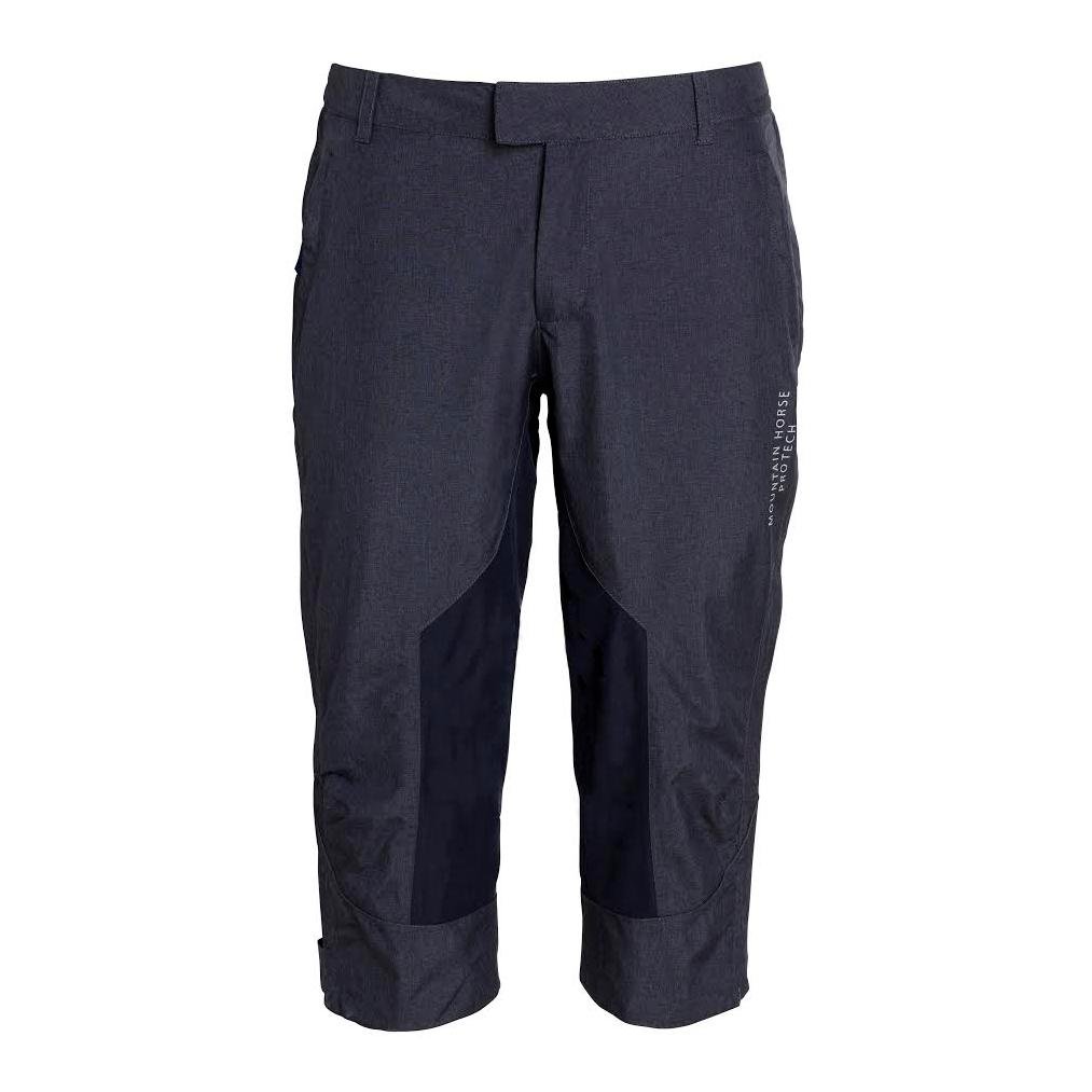 Überzieh-Regenhose kurz unisex - navy melange