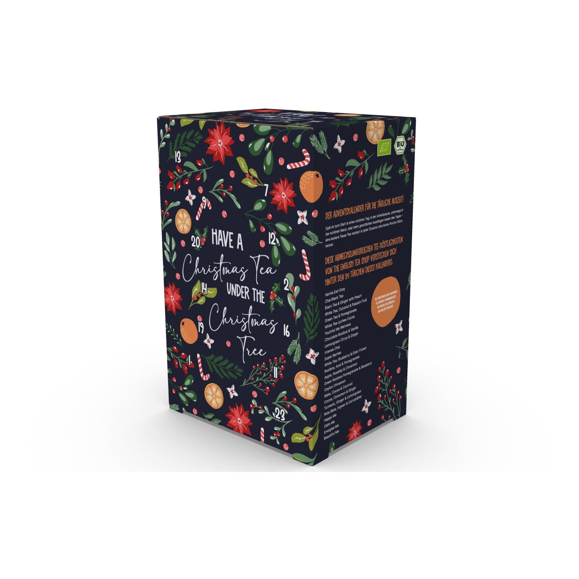 Calendrier de l’Avent avec assortiment de thés