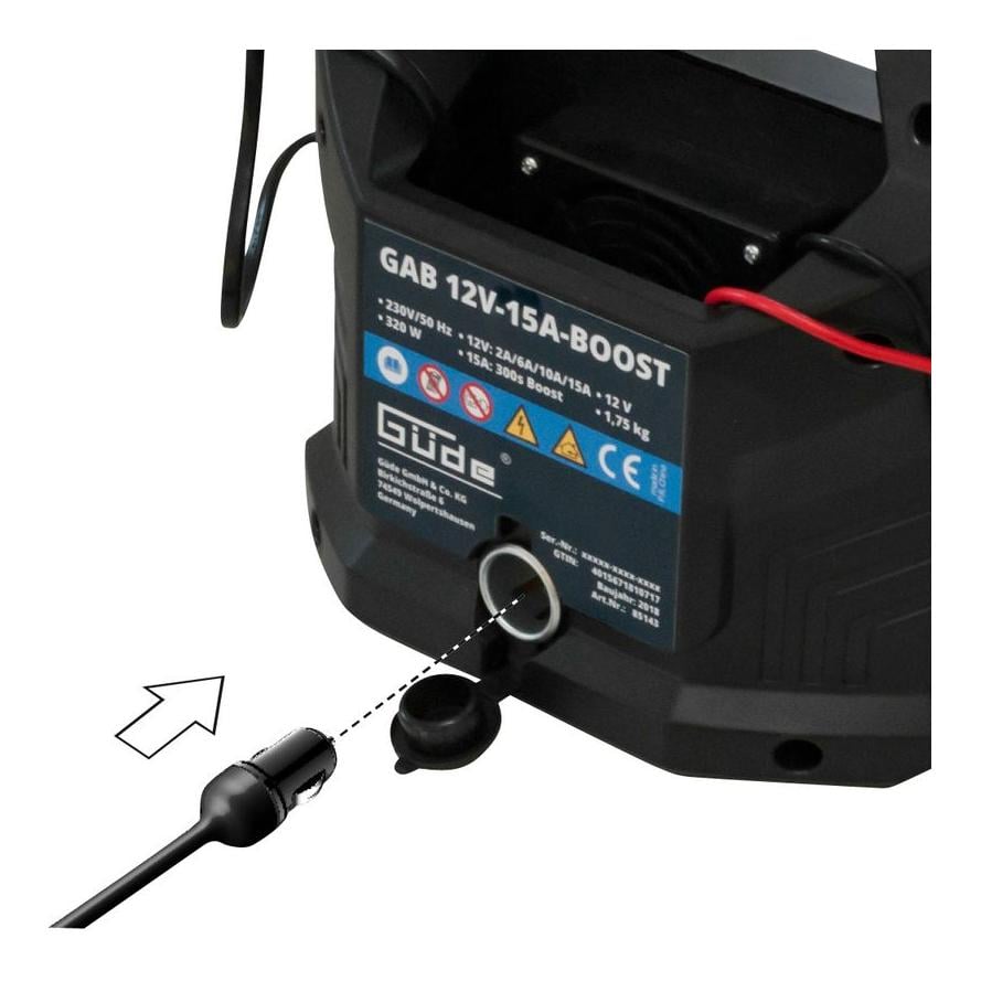 Güde Automatik Batterielader GAB 12V-15A