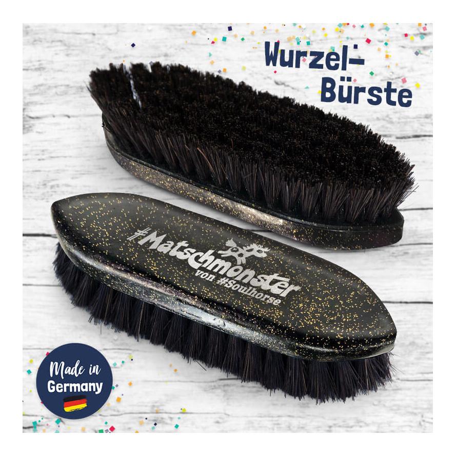 Image of Soulhorse Wurzelbürste “Matschmonster” - Schwarz - bei Hauptner.ch