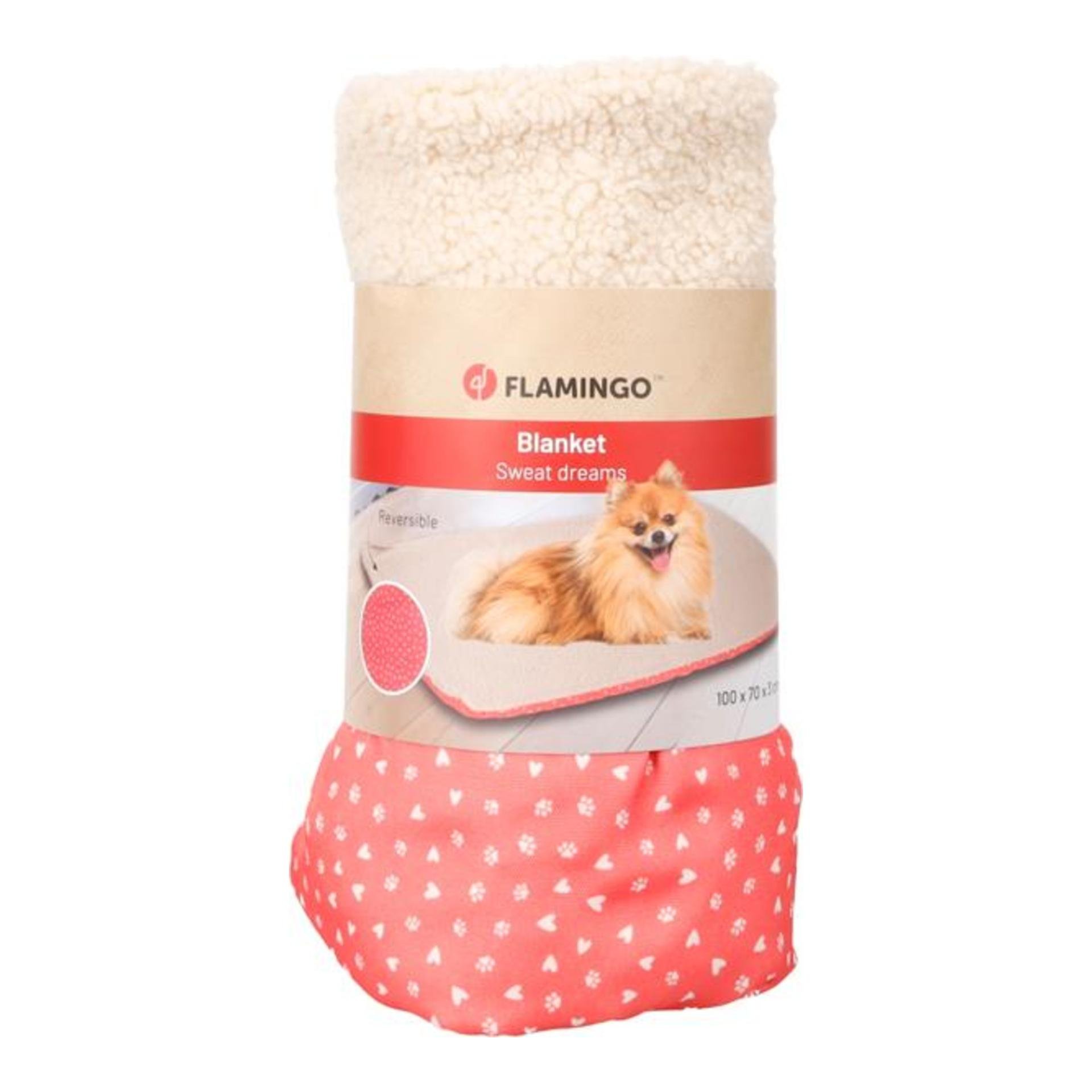 FLAMINGO Hundedecke Valentine 