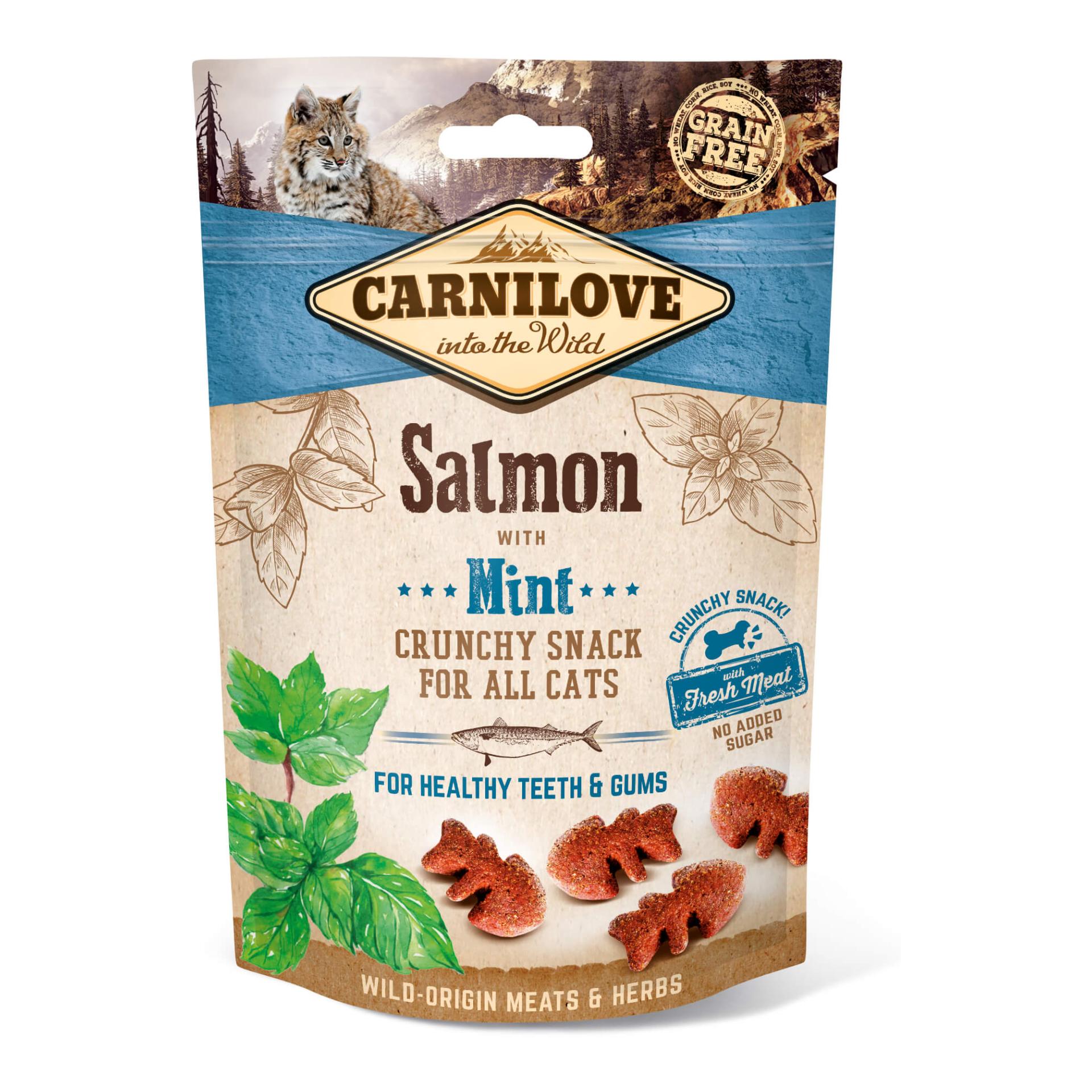 Image of Carnilove Crunchy Snack Salmon with mint / Lachs mit Minze bei Hauptner.ch