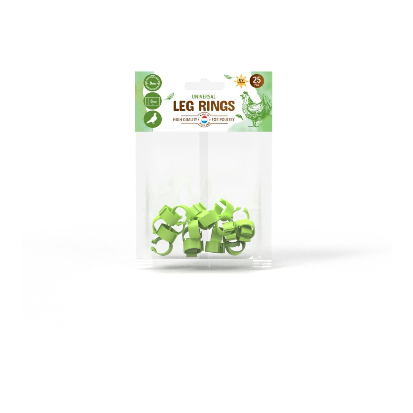 Hühnerfussringe 25 Stk.