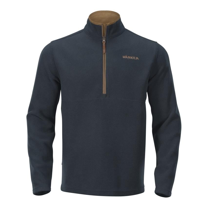 Image of Härkila Sandhem Fleecepullover - dark navy melange bei Hauptner.ch