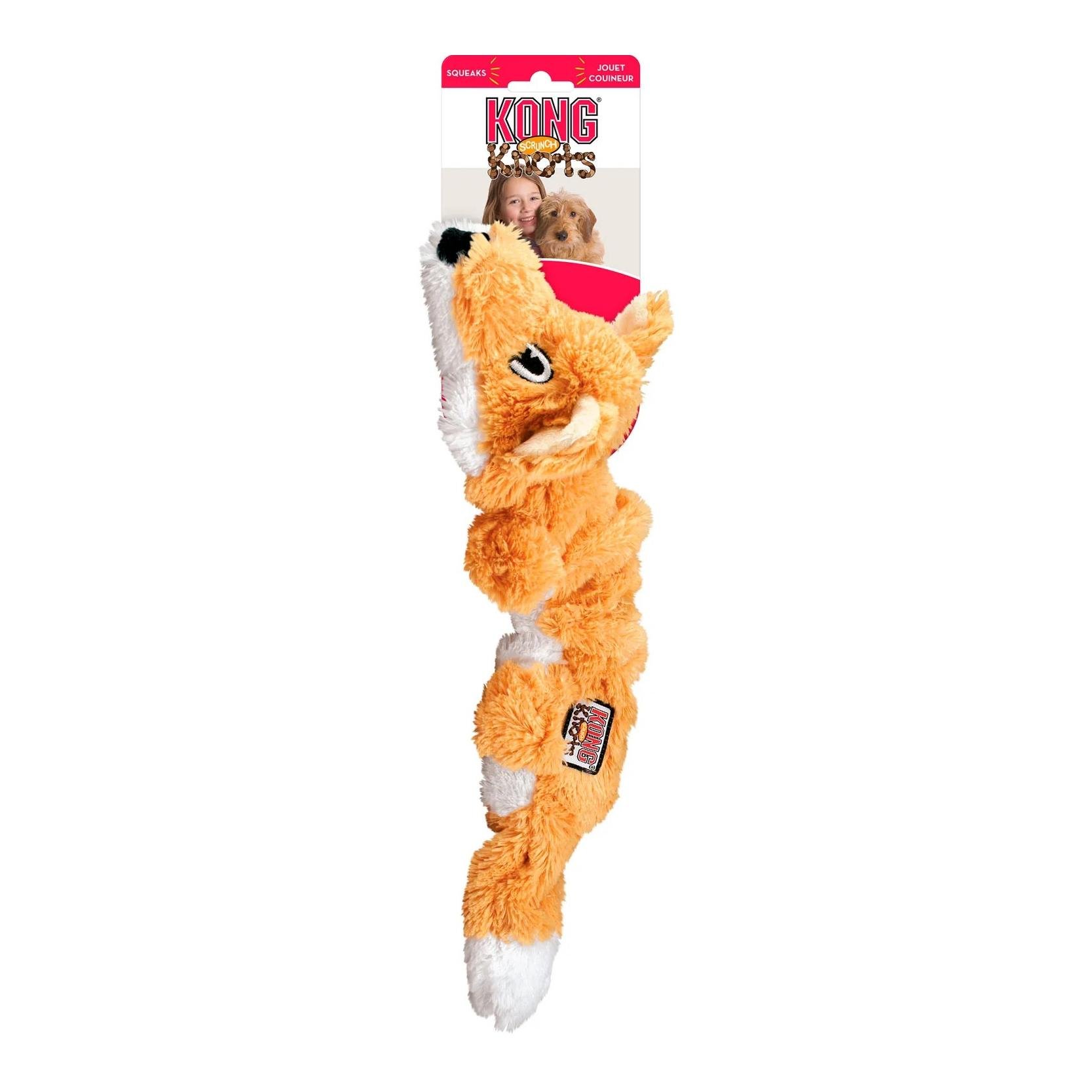 Hundespielzeug KONG® Scrunch Knots Fuchs