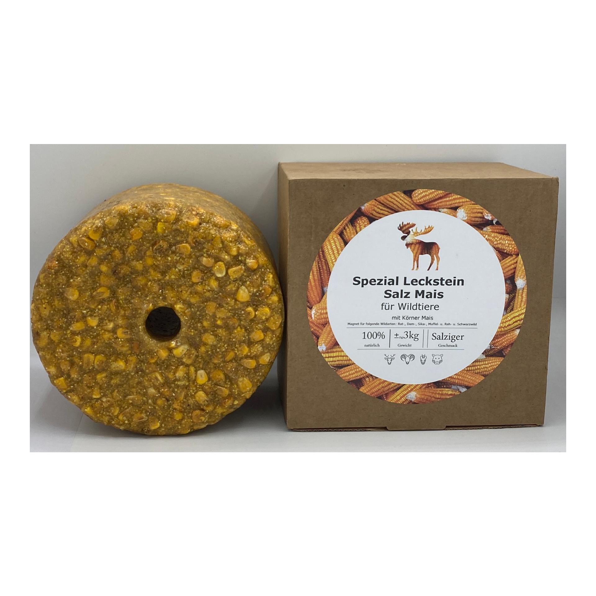 Spezial Leckstein Salz Mais