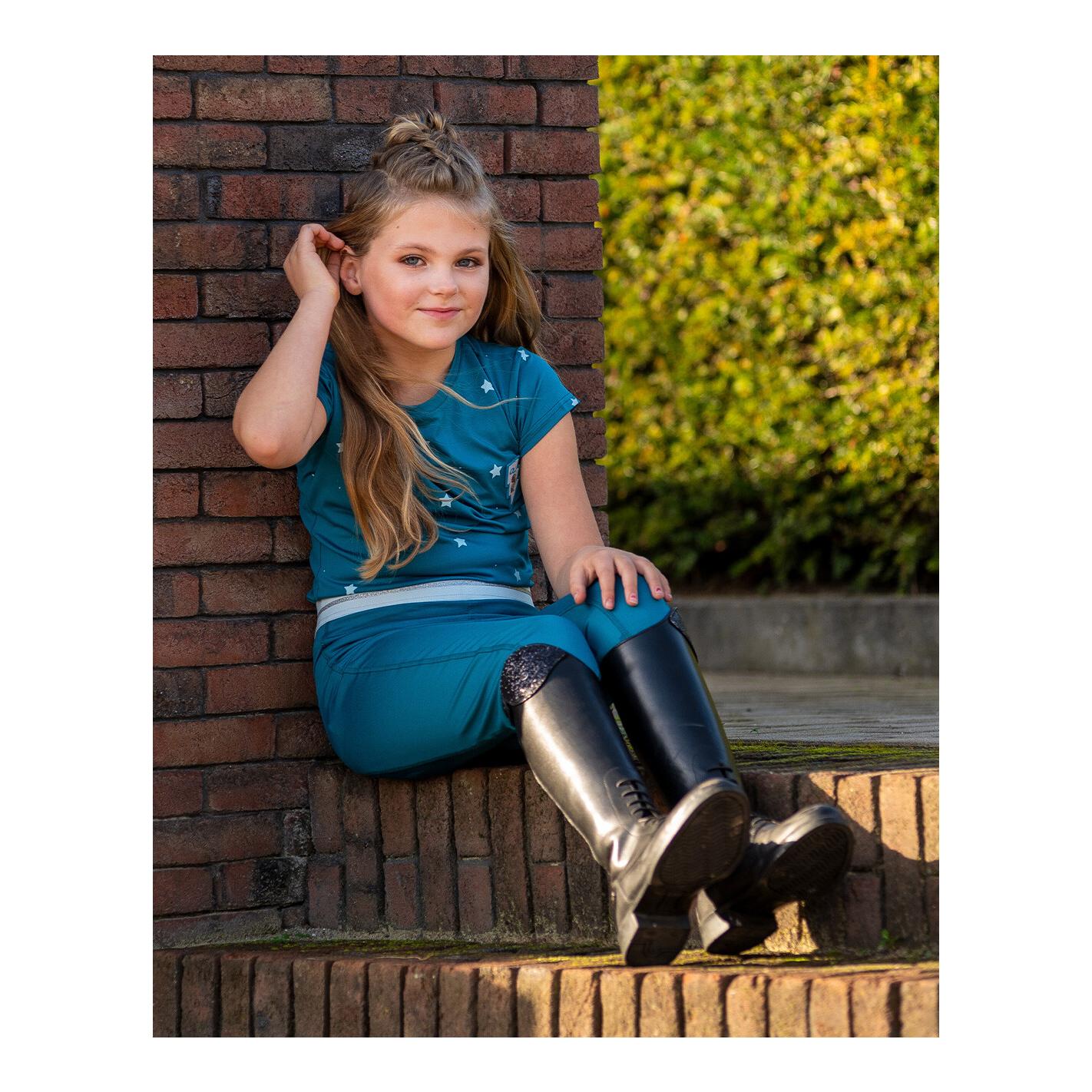 Reitleggings Thunderbolt Junior Vollbesatz