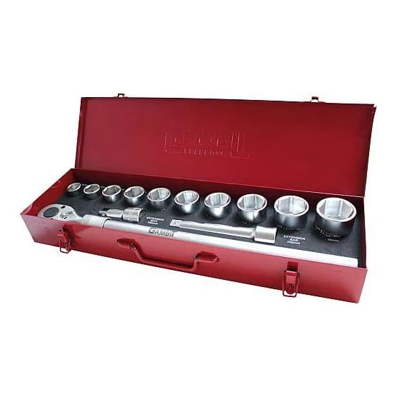 Kraft-Verlängerungsratschensatz / 3/4" / 13-tlg.